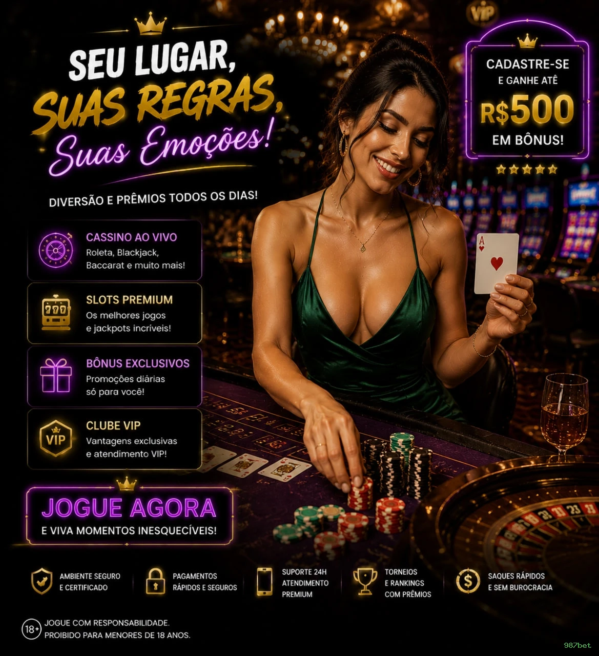 Ganhar e sacar na 987bet